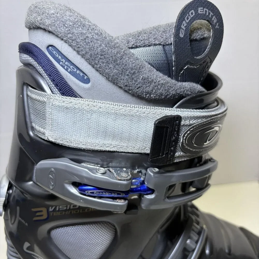 Dalbello Vario Vision 3 Ski Boots Men’s 10 Mondo 27.5 Flex 5-6 Black Gray